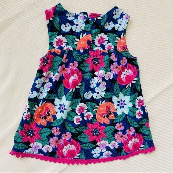 Gymboree Girls Toddler Top Floral Sleeveless Shirt - Picture 3 of 3